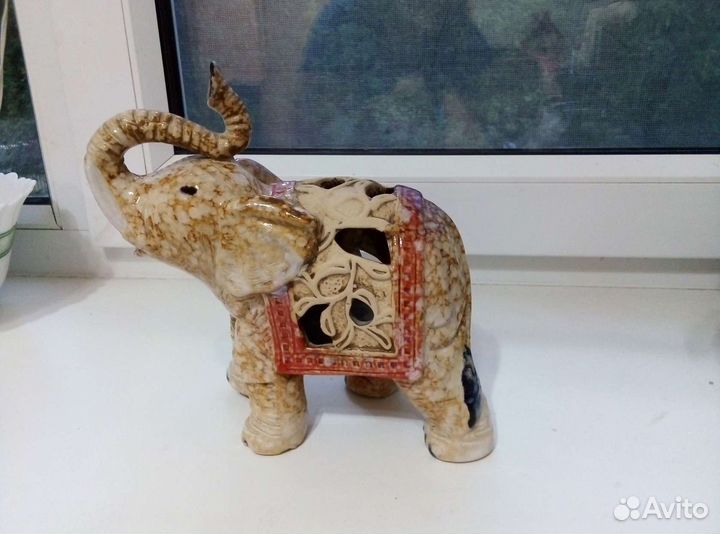 Слон керамический