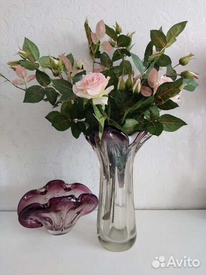 Вазы и конфетницы. Хрусталь. Стекло. Винтаж