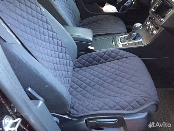 Накидки на сиденья алькантара