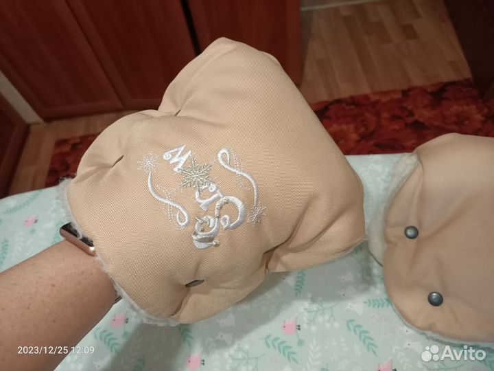Муфта варежки на коляску