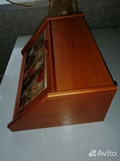 Хлебница деревянная