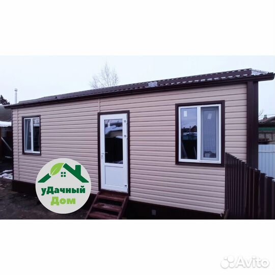 Каркасный дом 22,5м²