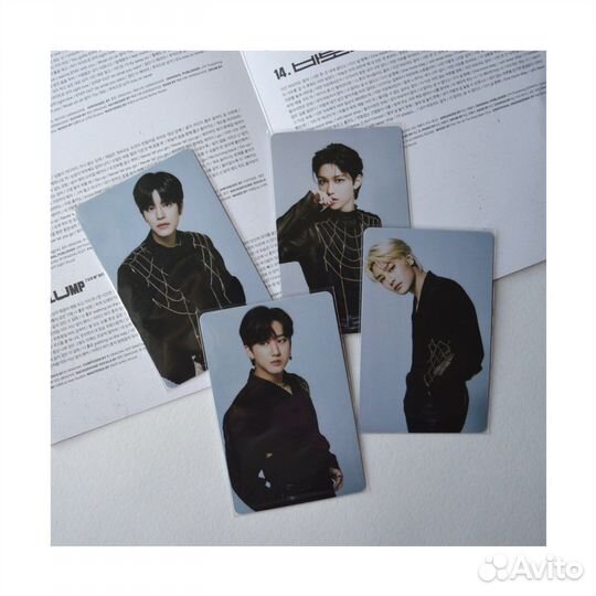 Карты stray kids kpop