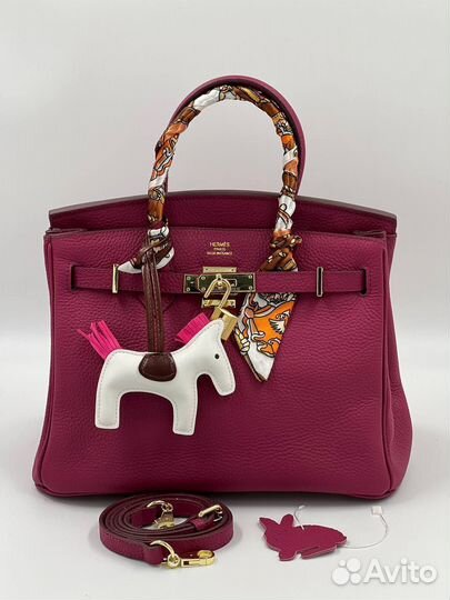 Сумка женская hermes натуральная кожа