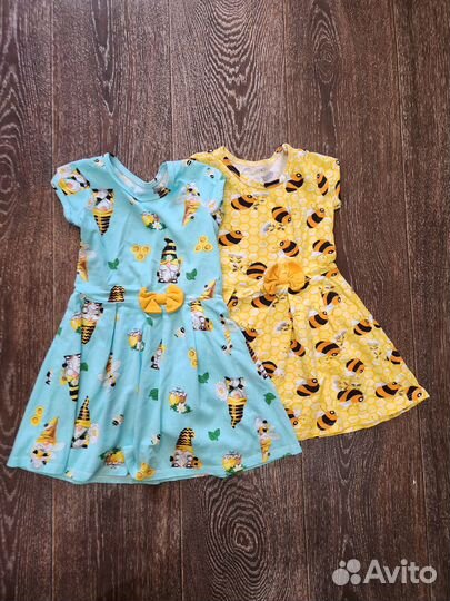 Платья пакетом для девочки 98 104