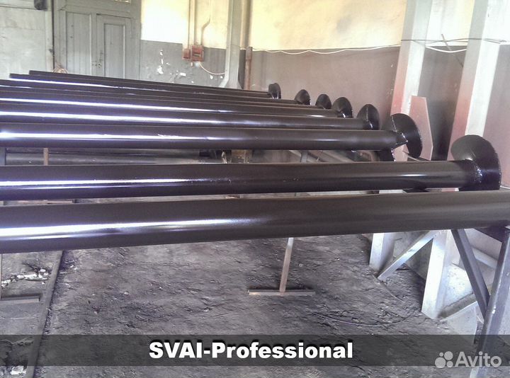 Винтовые сваи, закрутка сваи