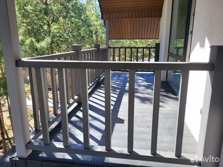 Ограждения из дпк