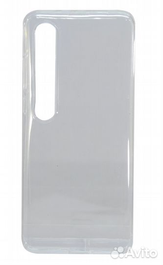Чехол для Xiaomi Mi 10, силикон, прозрачный (накла