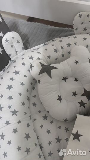 Бортики в кроватку + кокон