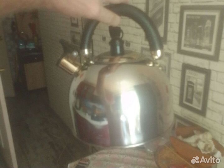 Чайник со свистком бу