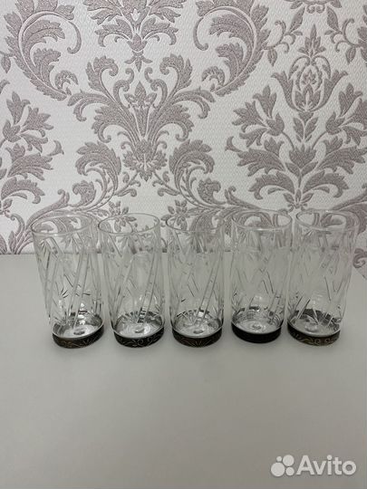 Хрустальные стаканы СССР
