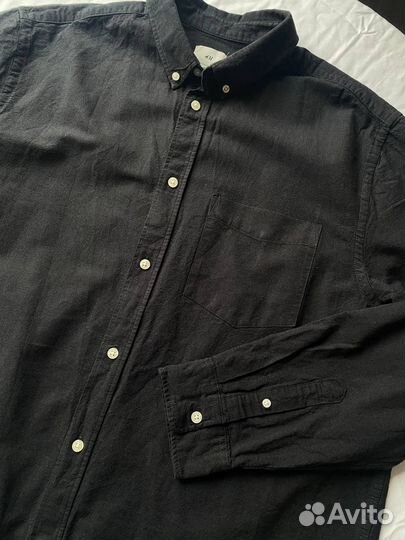 Рубашка hm черная