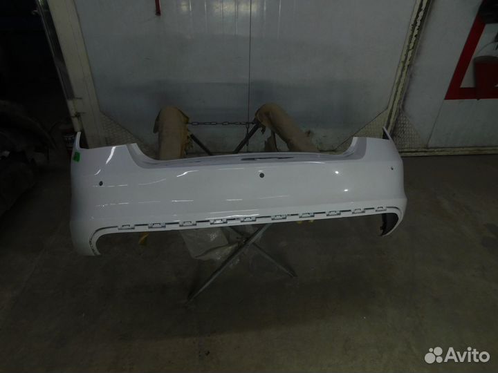 Бампер задний Skoda Rapid 2012-2020