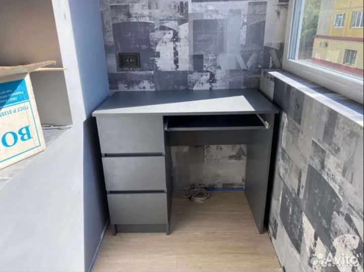 Письменный стол Мори мс 6 графит