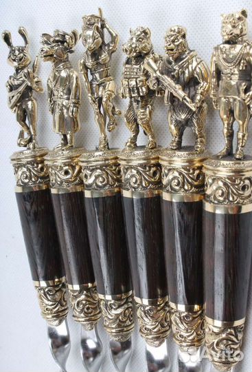 Шампура подарочные ручной работы полиция