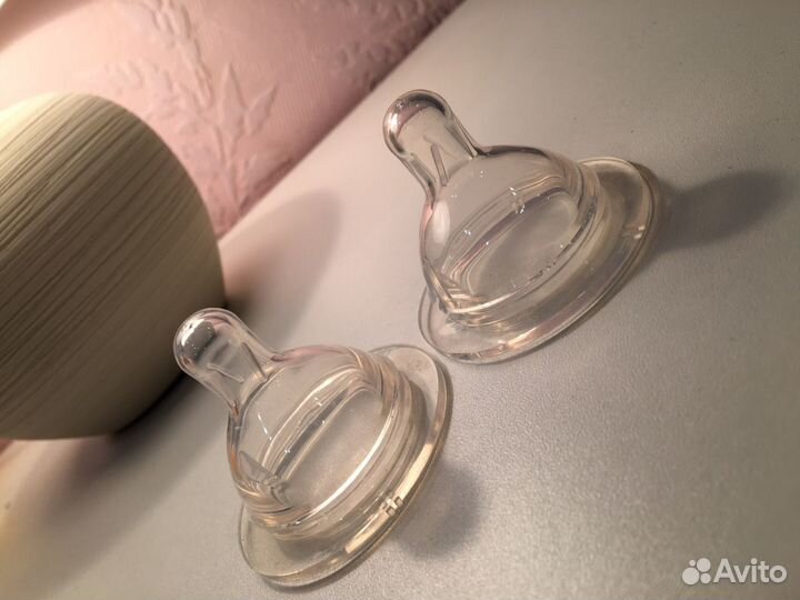 Соски на бутылочку Курносики 3+мес