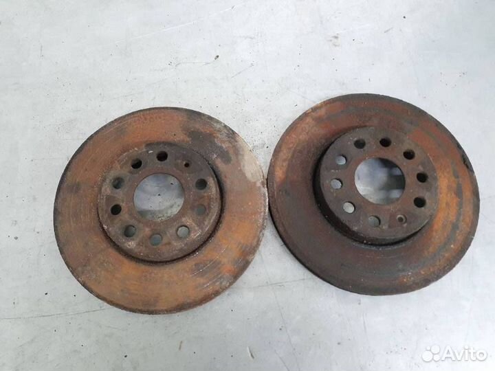 Диск тормозной Skoda Fabia 2 (5J) 2008