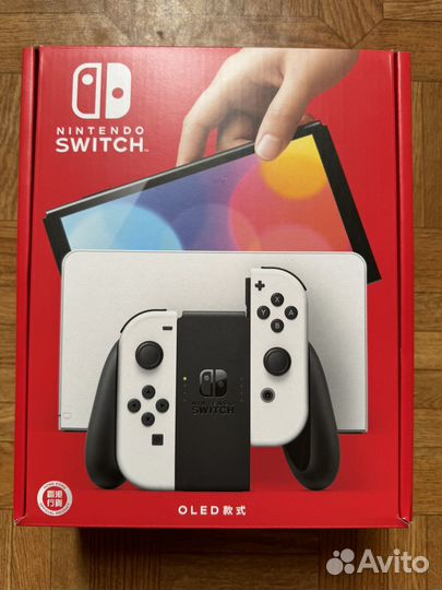 Прошитая новая Nintendo Switch oled