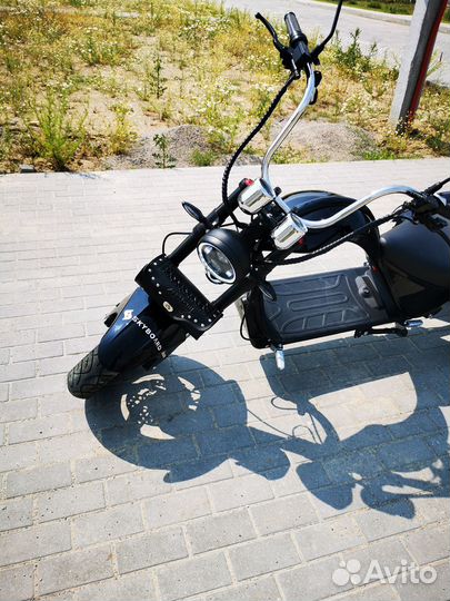 Электроскутер skyboard trike chopper-4000 wide PRO