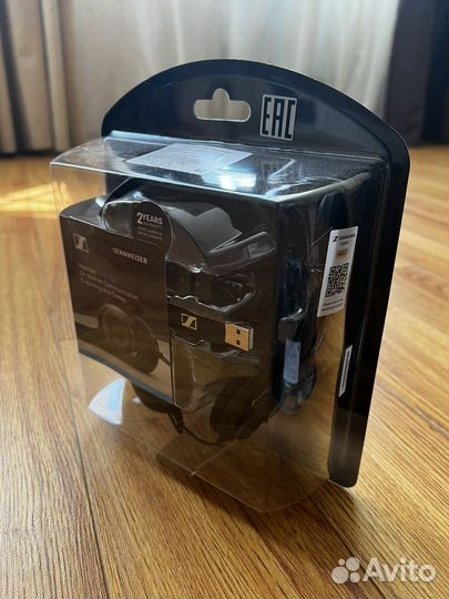 Проводная гарнитура Sennheiser PC8 черный