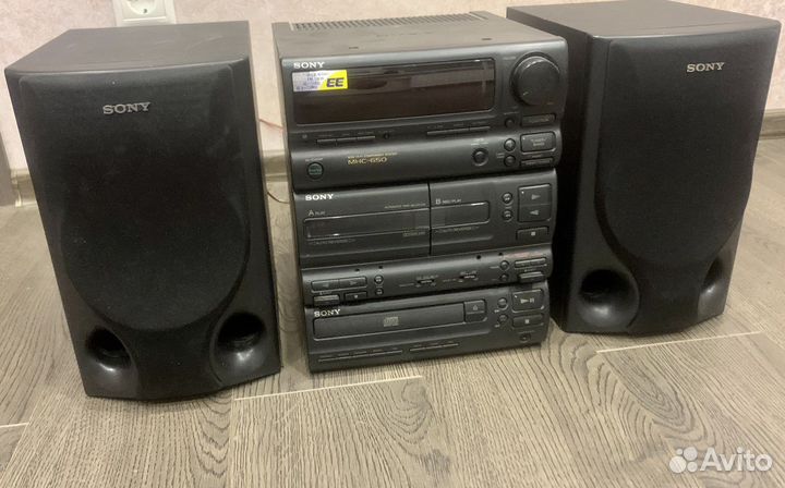 Sony mhc-650 + пульт ду