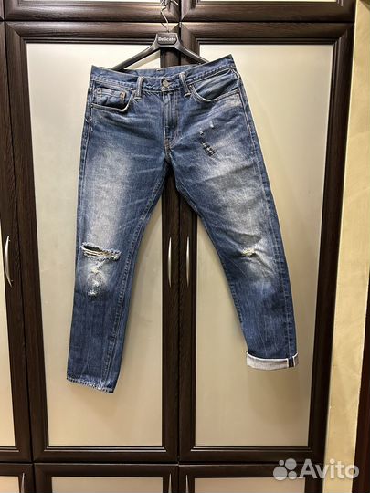 Джинсы мужские levis 511 selvedge