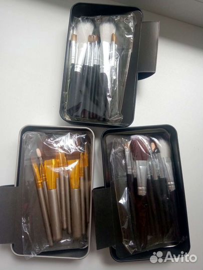 Кисти для макияжа набор 12 шт Mac,Huda Beauty