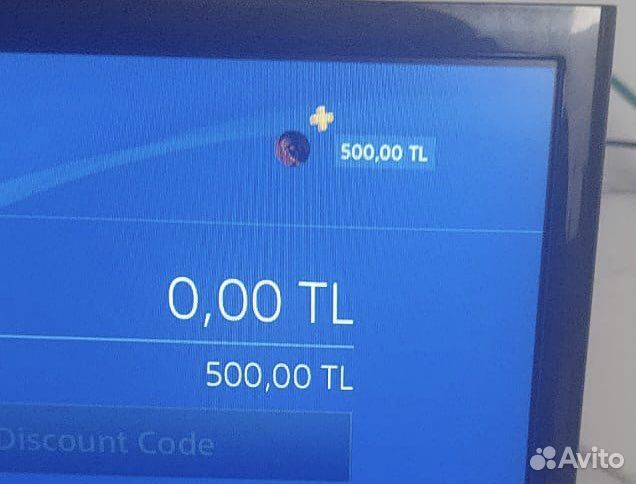 Пополнение 500 playstation store Турция