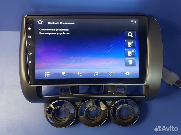 Магнитола Honda Fit 2001-2007 Серая