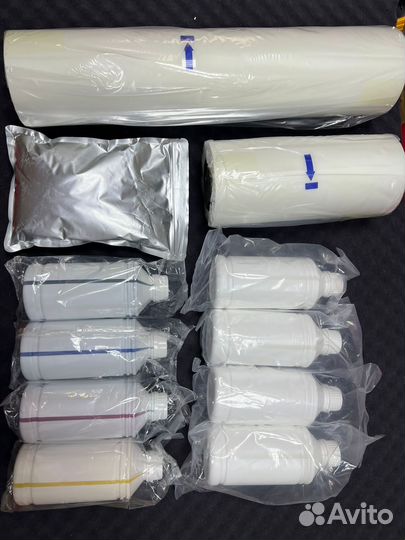 Чернила для DTF печати премиум разные оттенки