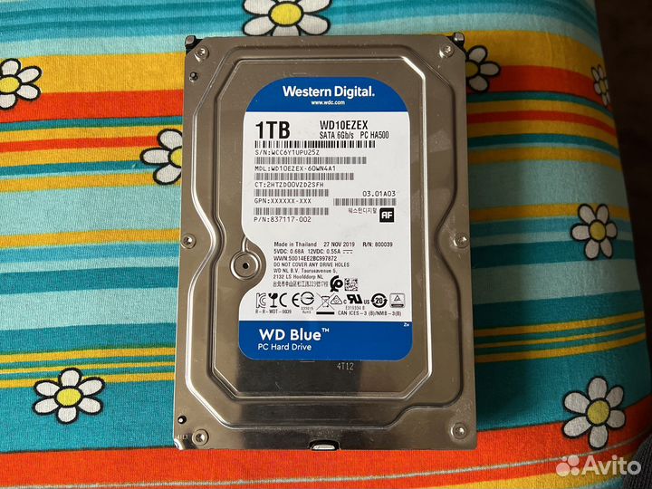 Жесткий диск 1 тв western digital