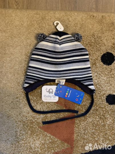 Шапка детская Baby Go осень- весна -р 46-48-новая