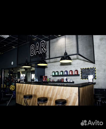 Фитнес бар, фитнес кафе