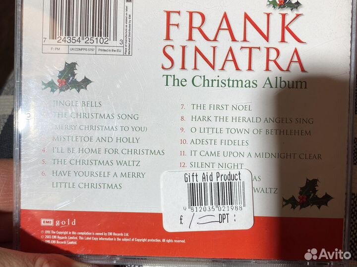 Frank Sinatra Christmas cd фирм
