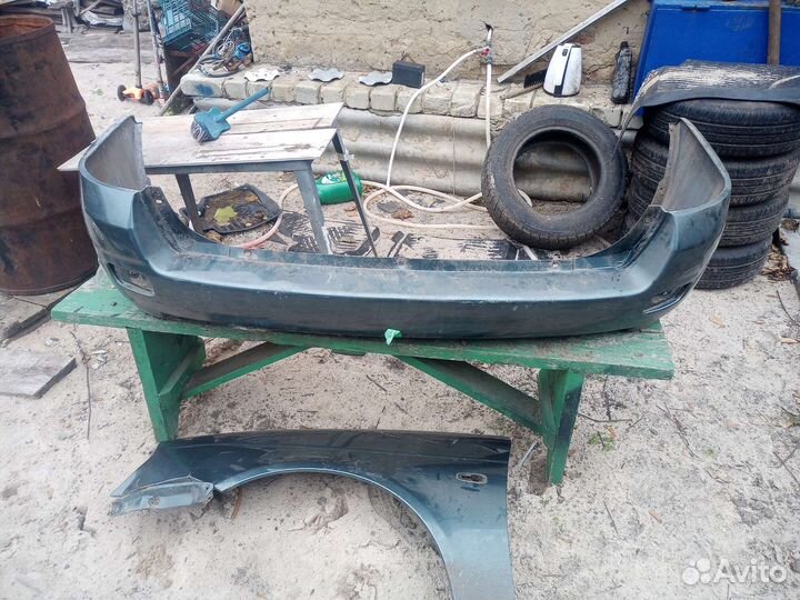 Задний бампер priora универсал