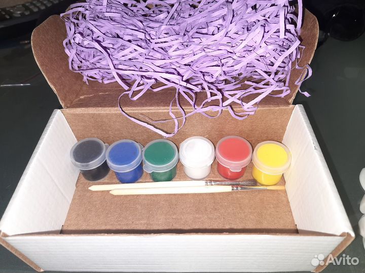 Акула Пластиковая подвижная 3D раскраска