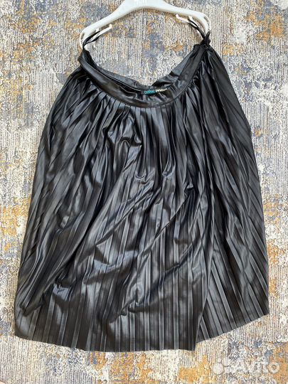 Кожаная юбка