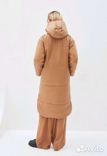 Новое пальто-пуховик Zarina 46 размер