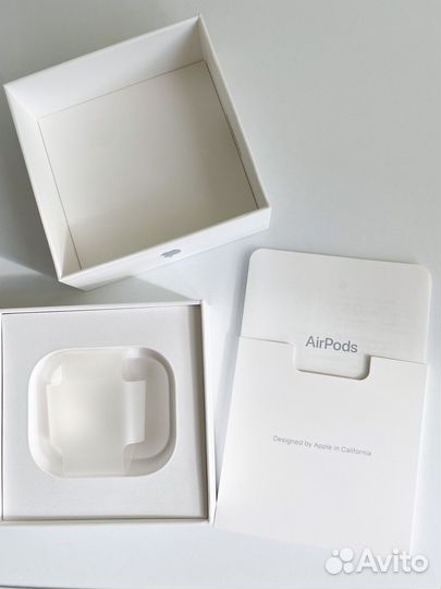Коробка от Airpods оригинал Apple