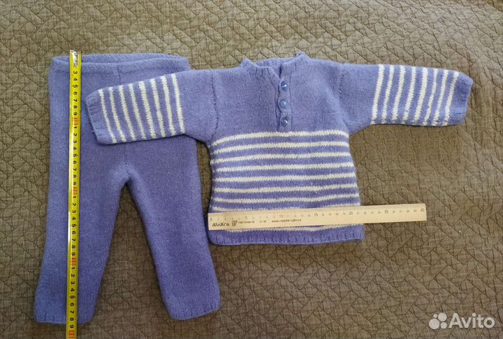 Костюм детский шерсть на 60-68 см +носки в подарок