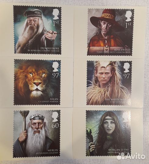 Английские открытки из серии 