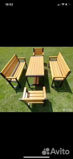 Садовая мебель лофт