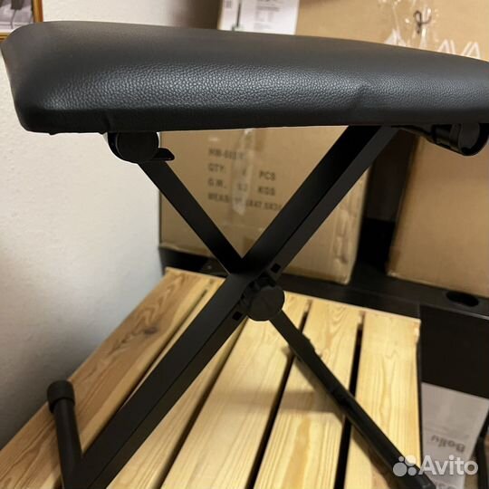 Стулья/банкетки для пианистов, цвет черный