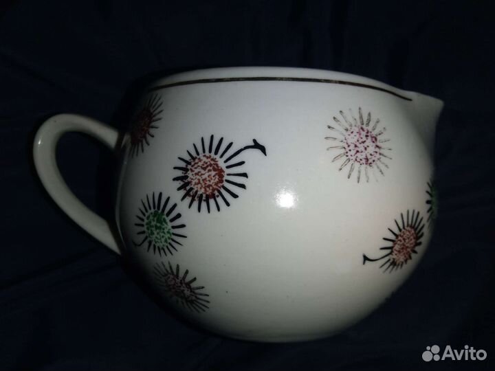 Селедочница Дулево1953г Молочник СССР Винтаж