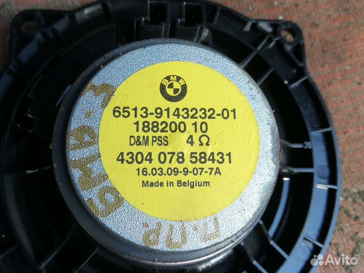 Динамик двери передний бмв 3 E90