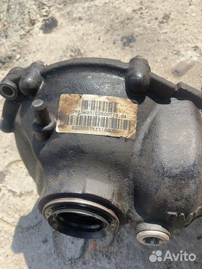 Передний редуктор bmw x3 e83 3.64