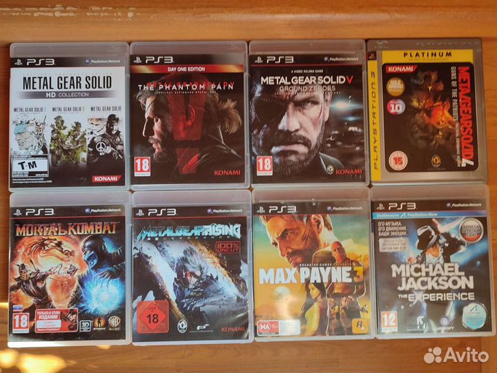 Игры на PS3 Playstation 3 часть 2(M-Z А-Я)