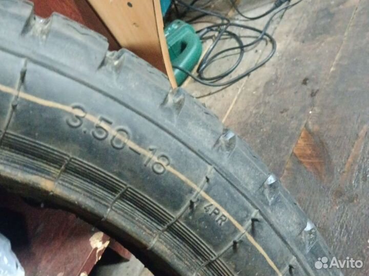 Покрышка 3.50*18 на мотоцикл Иж, Минск
