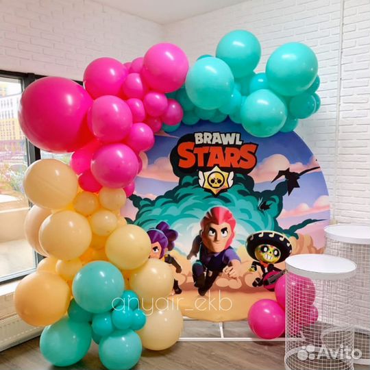 Тематическая фотозона на детский день рождения