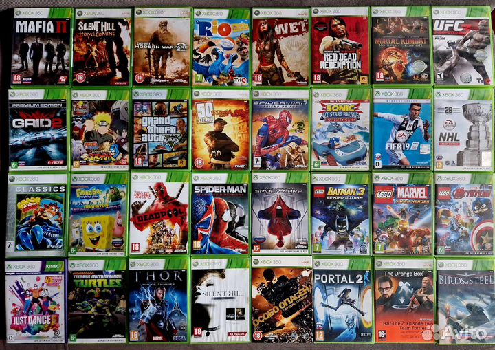 Оригинальные Игры на xbox 360